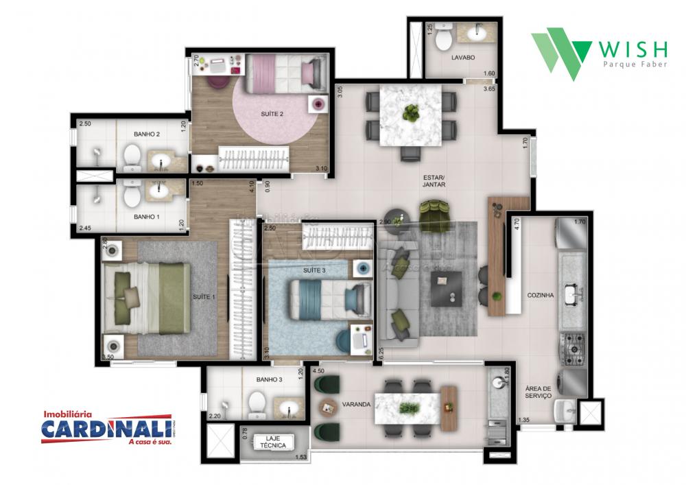 Planta - Wish Parque Faber - Edifício de Apartamento Planta - Wish Parque Faber - Edifício de Apartamento