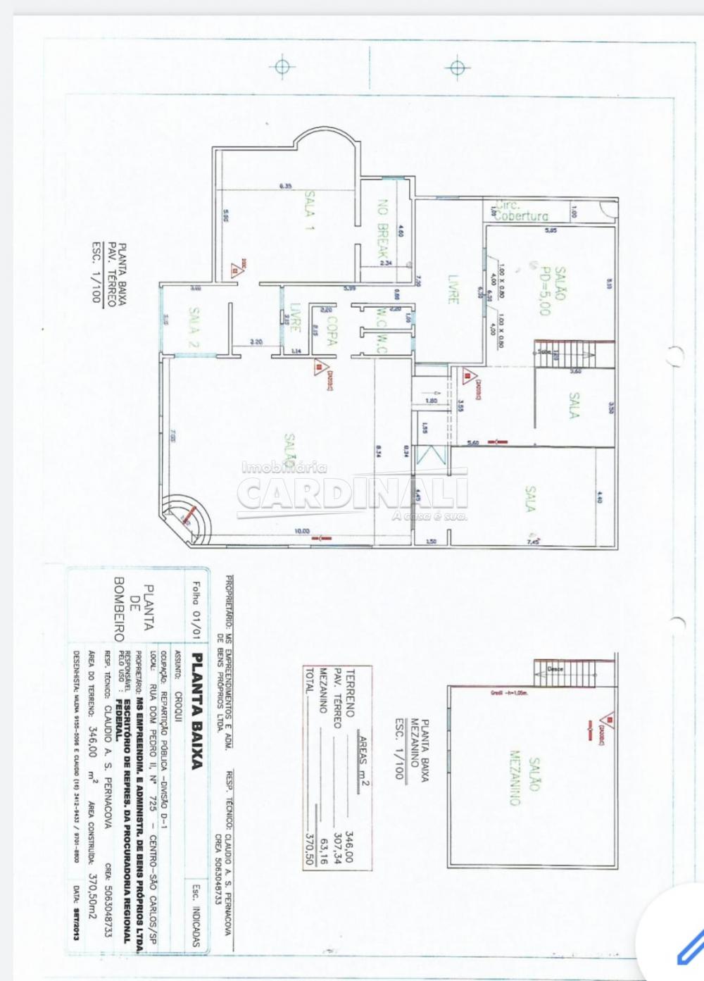 Alugar Comercial / Salão em São Carlos R$ 8.890,00 - Foto 14 Alugar Comercial / Salão em São Carlos R$ 8.890,00 - Foto 14