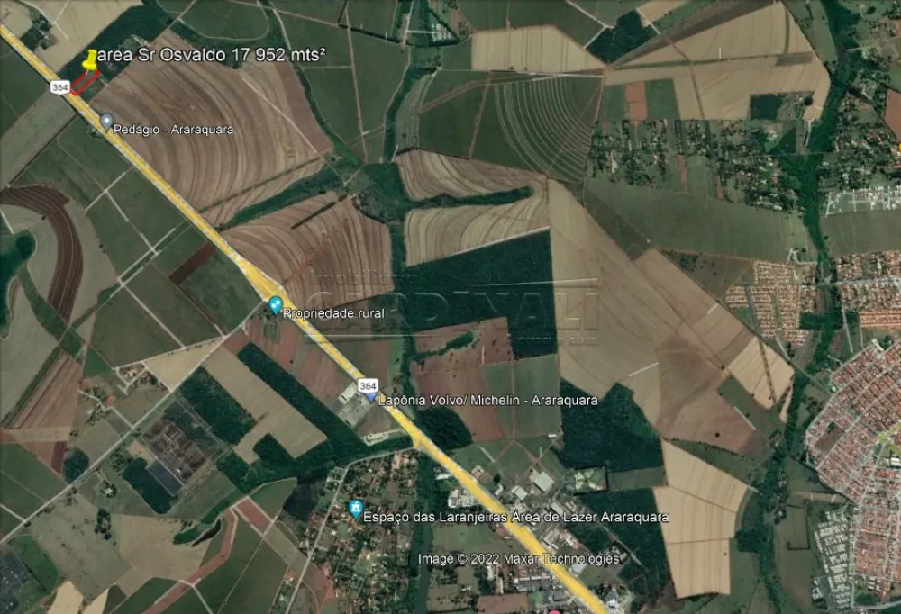 Rural / Área em Araraquara Alugar por R$1.500,00