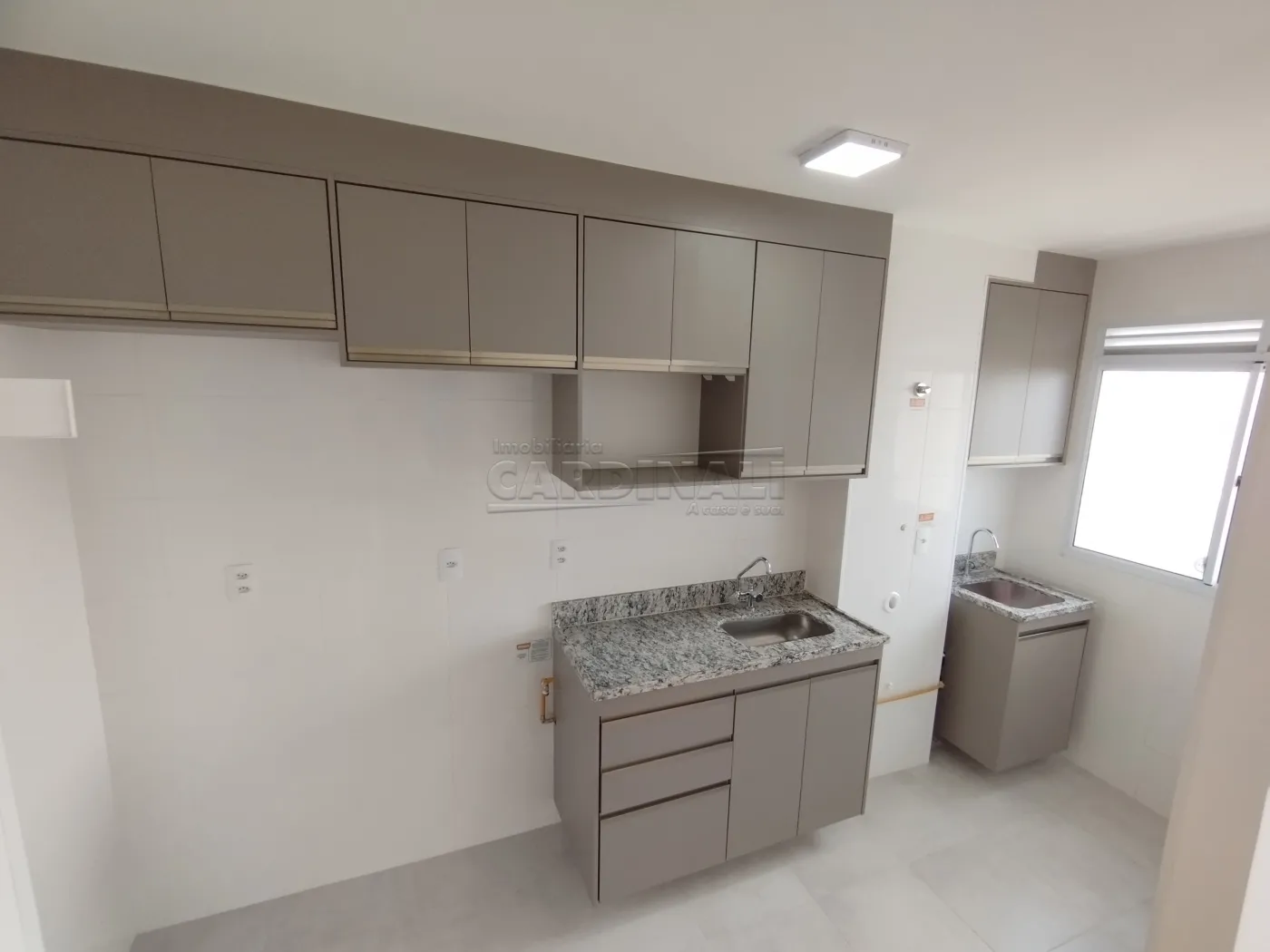 cozinhe e lavanderia Alugar Apartamento / Padrão em São Carlos R$ 1.550,00 - Foto 3