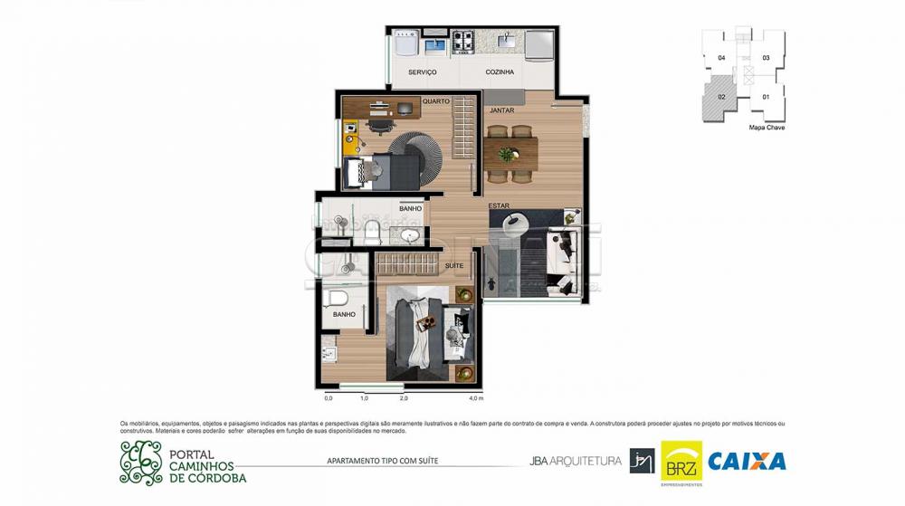 Planta - Portal Caminhos De Cordoba - Condomnio de Edifcios