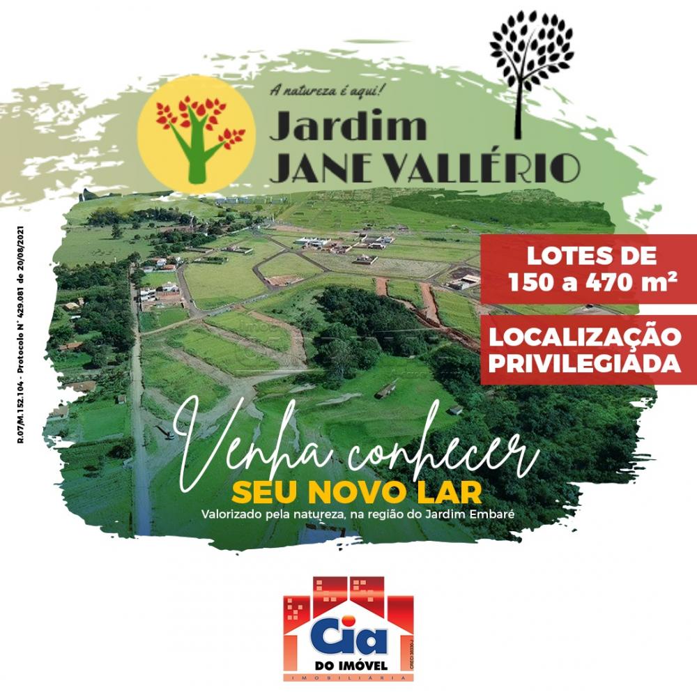 Planta - Jardim Jane Vallério - Loteamento