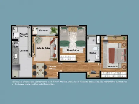 imagem 2 - Apartamento - Padrão imagem 2 - Apartamento - Padrão
