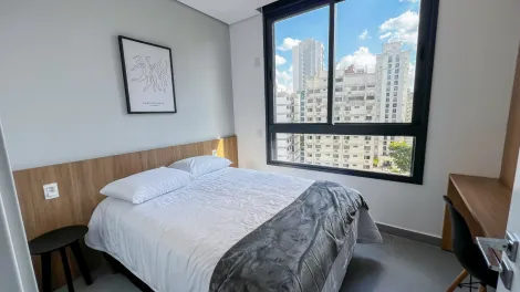 imagem 2 - Apartamento Mobiliado para Locação no Hub Cambuí em Campinas / 1 Dormitório / Andar Alto imagem 2 - Apartamento Mobiliado para Locação no Hub Cambuí em Campinas / 1 Dormitório / Andar Alto
