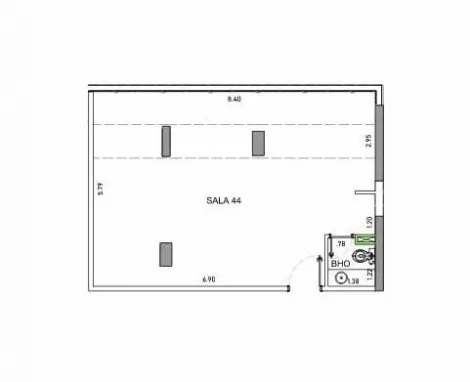 imagem 4 - Sala Comercial para Locação excelente localização no Cambuí com 54,00 m². imagem 4 - Sala Comercial para Locação excelente localização no Cambuí com 54,00 m².