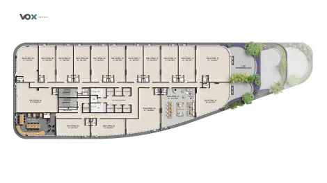 imagem 1 - Sala comercial com área total de 181m² disponível para venda - Bonfim Paulista imagem 1 - Sala comercial com área total de 181m² disponível para venda - Bonfim Paulista